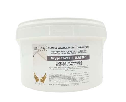 GrypsCover R-ELASTIC 1,5 kg vernice elastica impermeabile vernice elastica impermeabile monocomponente